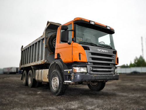 Аренда самосвала Scania P380